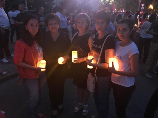 Делегация МЭЦ приняла участие во Всероссийской акции «Свеча памяти»