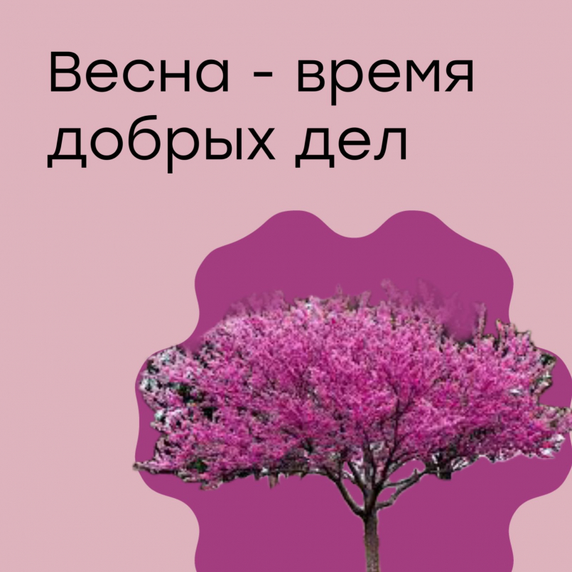 Весна - время добрых дел