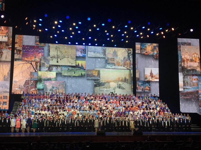 Как здорово звучит БОЛЬШОЙ ХОР!