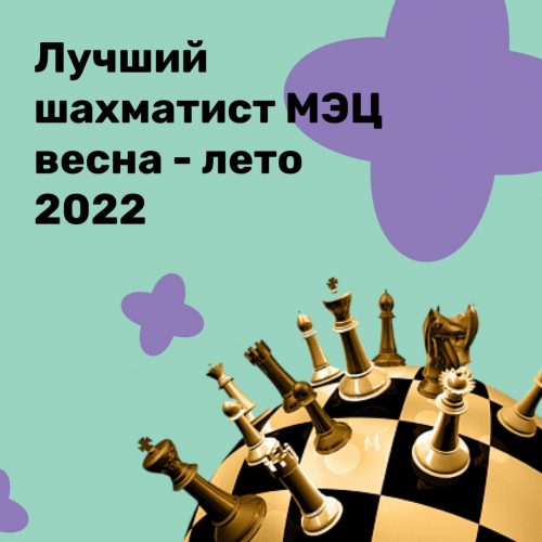 "Лучший шахматист Весна - лето 2022"