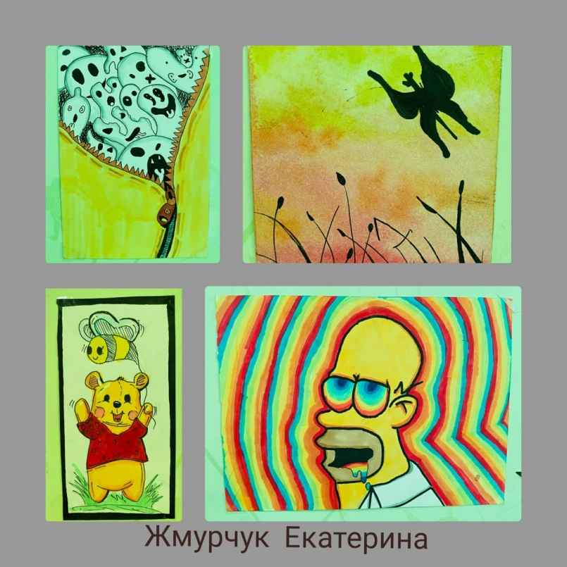 Серия работ со сказочными персонажами