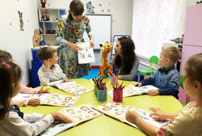 Открытые занятия на отделении «Английский для малышей»