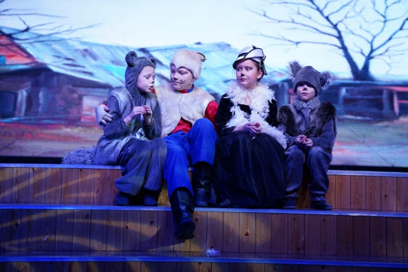 Спектакль «КОШКИН ДОМ» для ребят отделения "Элита"