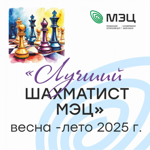 Шахматный турнир &quot;Лучший шахматист МЭЦ весна - лето 2025&quot;