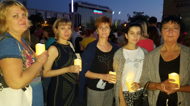 Педагоги МЭЦ приняли участие в патриотической акции "Свеча памяти"